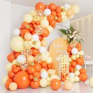 138Pcs Little Cutie Baby Shower Decorations Different Size Orange Yellow Balloon