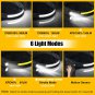 Headlamp Rechargeable, 230° Wide Beam Head Lamp LED with Motion Sensor for Adult