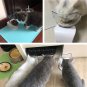 QIYADIN Tilted Raised Posture Cat Food Bowl Neck Protection anti Vomiting 15 Deg
