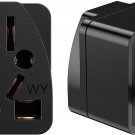 US to Europe Travel Plug Adapter Eu（Type C/E/F/Uk（Type G/Au（Type I/In（Type D/Ita