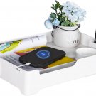 Bedside Shelf，Foldable Top Bunk Bed Shelf with Cupholder and Remote Control Hold