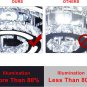 Modern LED Ceiling Light Flush Mount Crystal Chandelier 3 Color Light Fixture Ce
