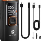 Tire Inflator Portable Air Compressor, 160PSI Cordless Air Pump for Car Tires, 7