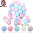 Soft Plastic Ball Pit Balls - Plastic Toy Balls for Kids - Ideal Baby Toddler Ba