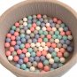 Soft Plastic Ball Pit Balls - Plastic Toy Balls for Kids - Ideal Baby Toddler Ba