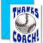 Play Strong Thanks Baseball Coach You'Re Awesome 3-Pack (5X7) Greeting Thank You