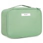 Travel Makeup Bag Large Cosmetic Bag Make up Case Organizer for Women (Mint Gree