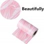 FENGHUTING Self-Adhesive Pink Bowknot Wallpaper Border,Pvc Wall Decal Sticker Wa