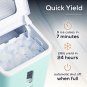 Igloo Automatic Ice Maker, Self- Cleaning, Countertop Size, 26 Pounds in 24 Hour