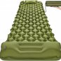 Portable Sleeping Pad for Camping - Ultralight Camping Mat with Pillow & Foot Pu