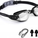 Swim Goggles, Swimming Goggles anti Fog No Leaking,Full Protection for Adult Men