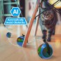 Cat Toy, Automatic Moving Ball Bundle Feather Kitten Interactive Toys in Pack, S