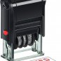 Self-Inking Date Stamp with Posted Office Rubber Posted Phrase & Date Stamp for