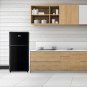 Compact Refrigerator 3.2 Cu.Ft Classic Retro Refrigerator 2 Door Mini Refrigera