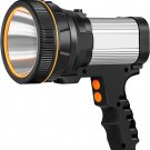 55W Spotlight Flashlight，6000 Lumen Rechargeable Led Flashlight，Outdoor Home Han