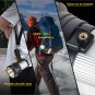 55W Spotlight Flashlight,6000 Lumen Rechargeable Led Flashlight,Outdoor Home Han