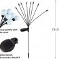 2 Packs Upgraded Solar Swaying Light 8 Leds Solar Garden Lights Outdoor Waterpro