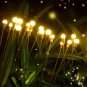 2 Packs Upgraded Solar Swaying Light 8 Leds Solar Garden Lights Outdoor Waterpro