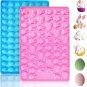 2 PCS Easter Silicone Molds,58 Cavity Easter Egg Mold &83 Cavity Rabbit Bunny Mi