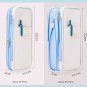 Colorful Large Storage Pencil Case Pen Bag with Zipper Big Capacity Pouch Organi