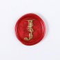 25Pcs Wax Seal Stickers Handmade Vintage Botanical Leaves Adhesive Letter Wax St