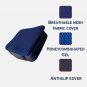 Bridgeshine Rowing Machine Seat Cushion,Anti Slip Gel Rower Mat Pad Compatible C