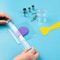 Clay DIY Tool Set, Acrylic Clay Roller, Acrylic Sheet, Stainless Steel round Cir