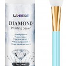 Updated Diamond Painting Sealer 200ML with Silicone Brush, 5D Diamond Painting G