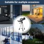 Telescopes for Adults & Kids Astronomy, 70Mm Astronomical Telescopes with 3X Bar