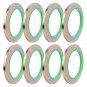 8 Pack Copper Foil Tape,Copper Tape,Double-Sided Conductive Adhesive for Guitar