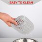 COMNICO Tub Stopper 4 Pack Silicone Drain Plug Hair Stopper Shower Drain Covers