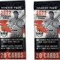 2022 Panini Diamond Kings Baseball Hanger Pack - 2 Count - 40 Baseball Cards Tot