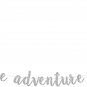 Let the Adventure Begin Banner, Retirement, Graduation, Bridal Shower, Wedding,