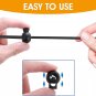 40 PCS Professional Cord Lock 4 Sizes Plastic Cord Locks DIY Plastic Spring Togg