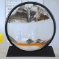 3D Dynamic Moving Sand, Moving Sand Art Picture round Glass 3D Deep Sea Sandscap