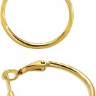 Pack of Titanium Huggie Hoop & Cubic Zirconia Stud Earrings Hypoallergenic for S