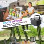 Fly Fan for Tables Rechargeable Fly Fan for Outdoor Keeps Flies Away Fly Repelle