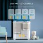 Portable Washing Machine, 14Lbs Mini Twin Tub Washer Compact Laundry Machine wit