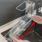 Expandable Kitchen Sink Caddy Sponge Holder,Stainless Steel Telescopic Sink Stor
