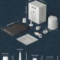 Portable Air Pump for Inflatables, Electric Air Pump 4000Mah Battery Rechargeabl