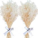 Dried Flowers Baby'S Breath Bouquet - 3000+ Pure White Dried Babys Breath Bulk,