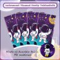 Outer Space Party Tablecover, 4 Pcs Birthday Party Decorations Plastic Tableclot