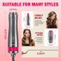 Hair Dryer Brush, Negative Ionic Blow Dryer Brush, Detachable Brush Head Attachm