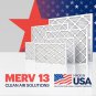 BNX Trufilter 20X20X1 Air Filter MERV 13 (4-Pack) - MADE in USA - Electrostatic