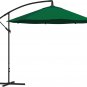 Offset 10 Foot Aluminum Hanging Patio Umbrella