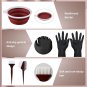 Hair Dye Kit 30 PCS Hair Coloring Kit, Hair Dye Brush and Bowl Set with Tinting