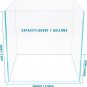 7Gal Ultra Clear Rimless Low Iron Glass Cubic Aquarium Tank