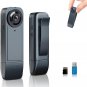 Mini Body Camera, 1080P 64GB Body Worn Camera with Upgraded Clip, Wearable Camco