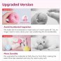 Chirping Cat Toys Balls with Silvervine Catnip, Upgraded, 3 Pack Fluffy Interact