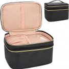 Makeup Bag, Cosmetic Case, Travel Cosmetic Bag for Women and Girls, Dual Layer M
